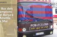 El Bus dels Campions del Barça a l'Ametlla de Mar