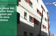 Els pisos del carrer Goya, a punt per a la seva estrena