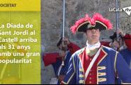 La Diada de Sant Jordi al Castell arriba als 31 anys amb una gran popularitat