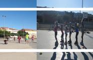 35 alumnes participen de les activitats extraescolars de Volei i Patinatge a l'Escola