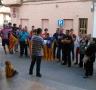 Una  trentena de caleros es manifesten a favor de la República - 05/06/2014