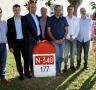 Els alcaldes d'Esquerra afectats per l'N-340 apel·len al subdelegat del govern espanyol per accelerar que Foment ofereixi una solució - 13/10/2015
