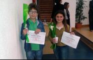 Dos alumnes de l'Escola participaran aquest dissabte a la final dels Jocs Florals Escolars