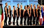 Medalla de bronze per al grup sènior del Club Twirling l'Ametlla de Mar en la Copa d'Europa