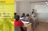 Curs d'auxiliar d'infermeria en geriatria al Telecentre