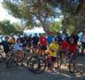25 ciclistes prenen part de la pedada contra el canvi climàtic organitzada per l'Àrea Municipal d'Esports i la Cala Bikers - 26/10/2010