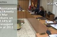 L'Ajuntament de l'Ametla de Mar redueix un 12,18% el pressupost per al 2011