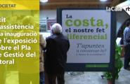Èxit d'assistència a la inauguració de l'exposició sobre el Pla de Gestió del Litoral