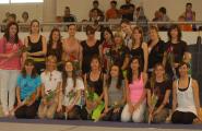 La 13ª trobada de gimnàstica rítmica del Baix Ebre a l'Ametlla de Mar dedicada als països del món i en especial al Japó