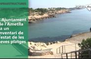 L'Ajuntament de l'Ametlla fa un inventari de l'estat de les seves platges