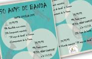 Las Banda de la Cala celebra 30 anys de música aprofitant la celebració de Santa Cecília
