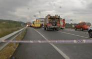 Dos veïns de l'Ametlla afectats per l'accident múltiple a la N-340 al Perelló