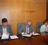 L'Ajuntament de l'Ametlla de Mar i el del Perelló signen un conveni amb la Diputació per regular les obres de la carretera d'accés sud - 19/06/2014