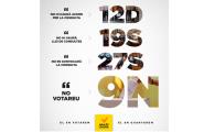 Concentració de l'ANC per donar el tret de sortida a la segona fase de l' Ara és l'hora