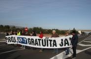 El desè tall a l'N-340 es converteix en una crida a la participació en la gran mobilització de l'11 de desembre