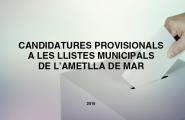 Candidatures Provisionals