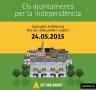CiU i ERC a l'Ametlla de Mar signen el compromís «Els Ajuntaments per la Independència» proposat de la Cala per la Independència - 07/05/2015