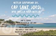 Plàncton Diving ha organitzat una neteja submarina a la platja de Sant Jordi