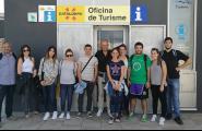 Els alumnes de Turisme de la URV visiten l'Oficina de Turisme de l'Ametlla de Mar
