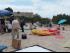 La platja de Sant Jordi és escenari del rodatge d'un espot publicitari per a l'Agència Catalana de Turisme