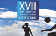 Aquest dimecres es tanquen les inscripcions pel 18è Open de Futbol Platja