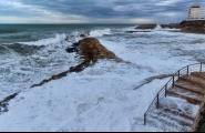 El fort temporal de llevant del cap de setmana deixa rastre a la costa de l'Ametlla de Mar