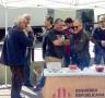 Una macroparada d'ERC es va instal·lar dissabte al Mercat Municipal per parlar amb la ciutadania sobre la República Catalana - 20/03/2017