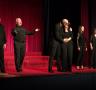Centenars de persones gaudeixen del teatre calero amb les representacions de ‘Llums, càmera i... desesperació' i ‘Besos' del Grup Escènic de la SCER - 20/03/2017