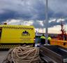 Rescaten el tripulant d'una moto aquàtica accidentada, que havia nedat durant hores davant la costa ebrenca - 02/05/2017
