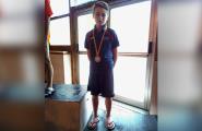 Joan Balfegó puja tercer al podi del Campionat de Catalunya en Benjamí